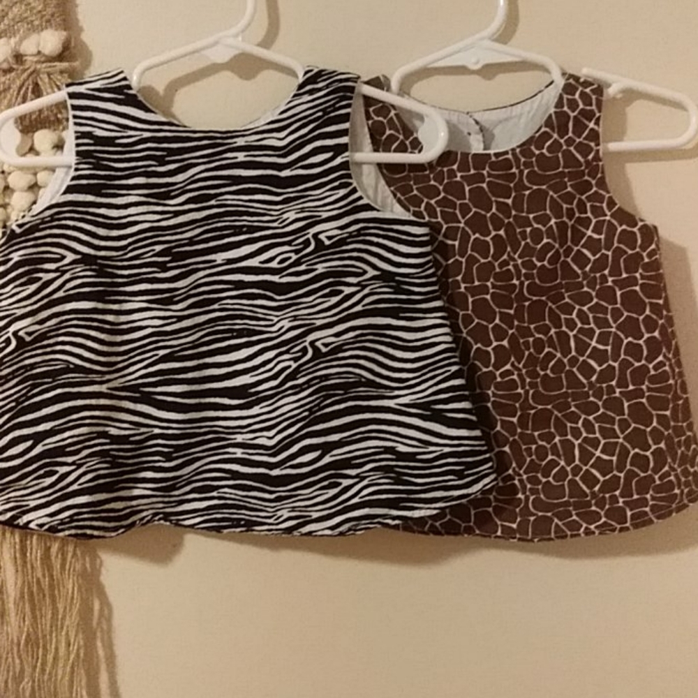 2 Ruffle Butts babygirl tops